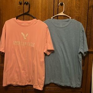 2 American eagle men’s tshirts size large
